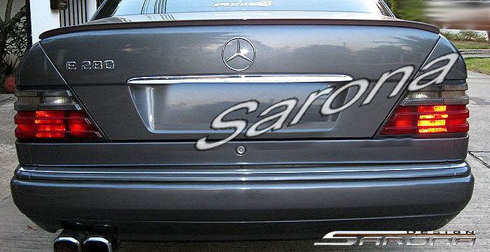 Custom Mercedes E Class  Coupe, Convertible & Sedan Trunk Wing (1986 - 1995) - $89.00 (Part #MB-105-TW)